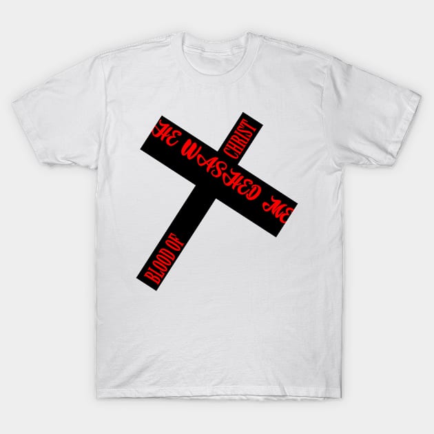 Blood Of Christ T-Shirt by damieloww